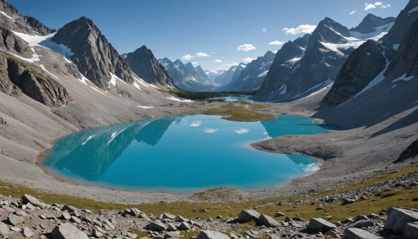 Comment se forme un lac de montagne d'origine glaciaire