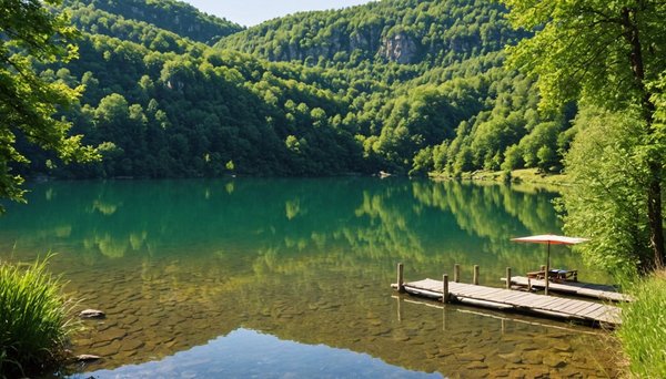 Les lacs incontournables à découvrir en aveyron avec le camping le lac aux oiseaux